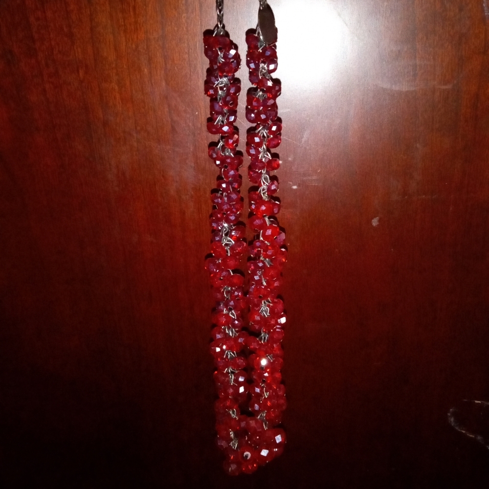 Red cherry necklace